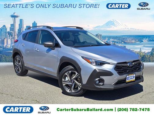Ice Silver Metallic 2024 Subaru Crosstrek Premium