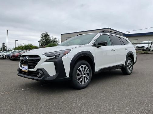 Crystal White Pearl 2025 Subaru Outback Premium