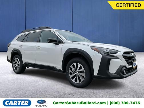 Crystal White Pearl 2025 Subaru Outback Premium