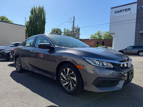 Modern Steel Metallic 2018 Honda Civic EX
