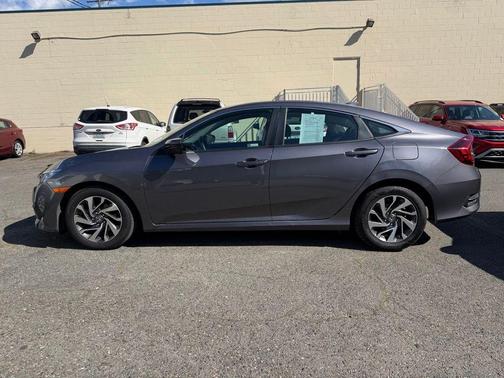 Modern Steel Metallic 2018 Honda Civic EX