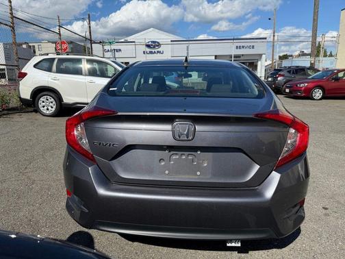 Modern Steel Metallic 2018 Honda Civic EX
