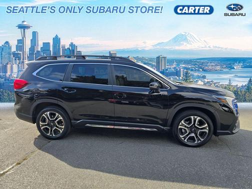 Crystal Black Silica 2023 Subaru Ascent Limited 7-Passenger