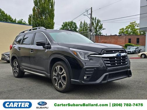 Crystal Black Silica 2023 Subaru Ascent Limited 7-Passenger