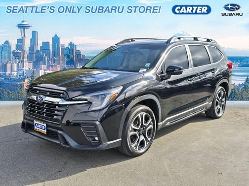 Crystal Black Silica 2023 Subaru Ascent Limited 7-Passenger