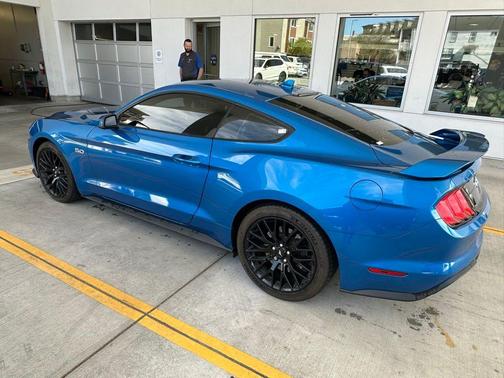 Velocity Blue Metallic 2020 Ford Mustang GT Premium