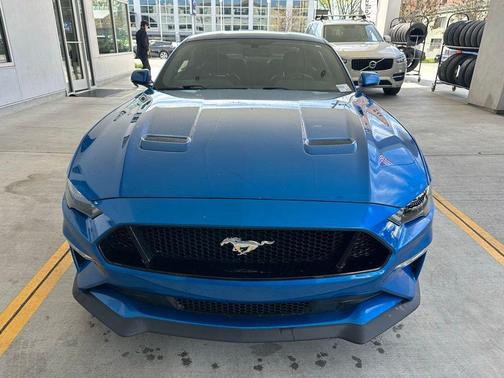 Velocity Blue Metallic 2020 Ford Mustang GT Premium