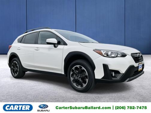 Crystal White Pearl 2021 Subaru Crosstrek Premium