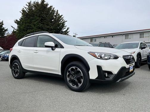 Crystal White Pearl 2021 Subaru Crosstrek Premium