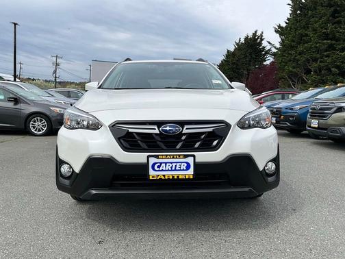 Crystal White Pearl 2021 Subaru Crosstrek Premium