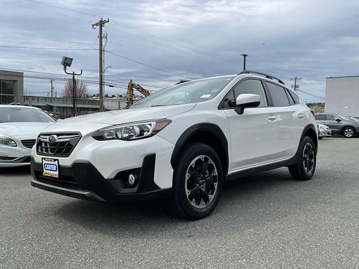 Crystal White Pearl 2021 Subaru Crosstrek Premium