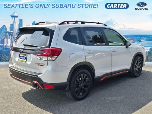 Crystal White Pearl 2019 Subaru Forester Sport