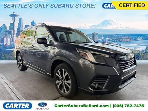 Magnetite Gray Metallic 2023 Subaru Forester Limited
