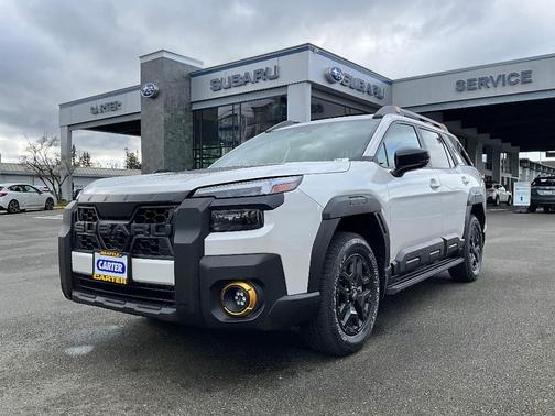Crystal White Pearl 2026 Subaru Outback Wilderness