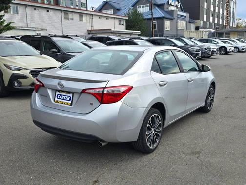 Classic Silver Metallic 2015 Toyota Corolla S Plus