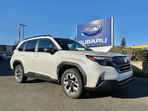 Crystal White Pearl 2026 Subaru Forester Premium