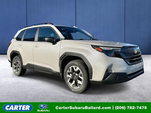 Crystal White Pearl 2026 Subaru Forester Premium