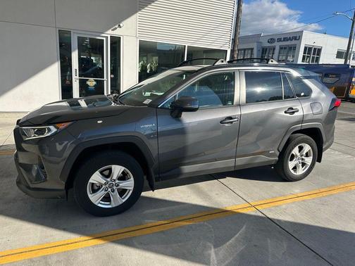 Magnetic Gray Metallic 2020 Toyota RAV4 Hybrid XLE