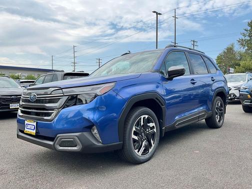 Blue Pearl 2025 Subaru Forester Hybrid Limited