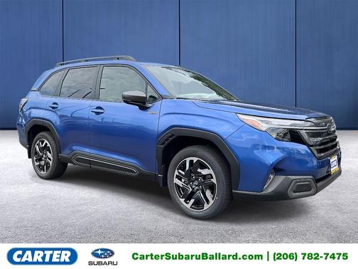 Blue Pearl 2025 Subaru Forester Hybrid Limited