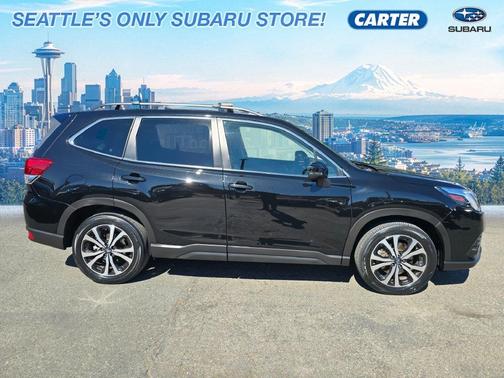 Crystal Black Silica 2023 Subaru Forester Limited