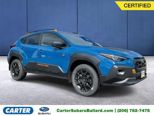 Geyser Blue 2025 Subaru Crosstrek Wilderness