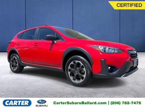 Pure Red 2023 Subaru Crosstrek Base