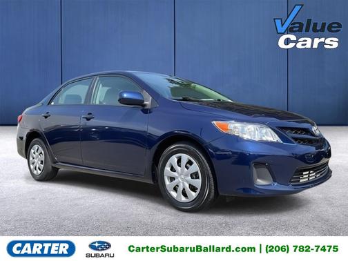 Nautical Blue Metallic 2011 Toyota Corolla LE