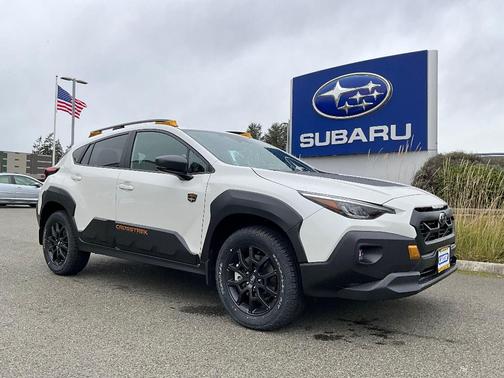 Crystal White Pearl 2026 Subaru Crosstrek Wilderness