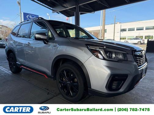 Ice Silver Metallic 2019 Subaru Forester Sport
