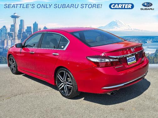 San Marino Red 2017 Honda Accord Sport SE