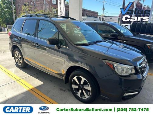 Dark Gray Metallic 2017 Subaru Forester 2.5i Limited