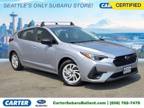 Ice Silver Metallic 2024 Subaru Impreza Base