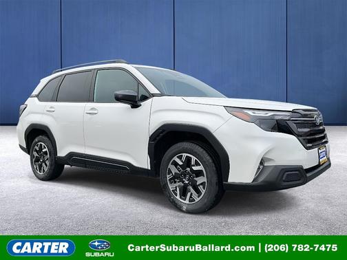 Crystal White Pearl 2026 Subaru Forester Premium