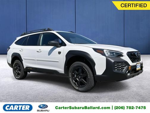 Crystal White Pearl 2025 Subaru Outback Wilderness