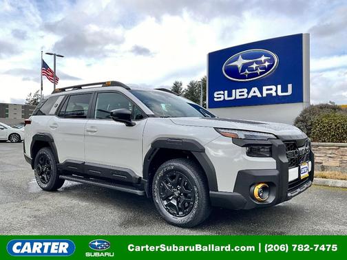 Crystal White Pearl 2026 Subaru Outback Wilderness