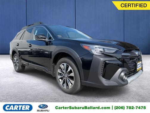 Crystal Black Silica 2023 Subaru Outback Limited XT