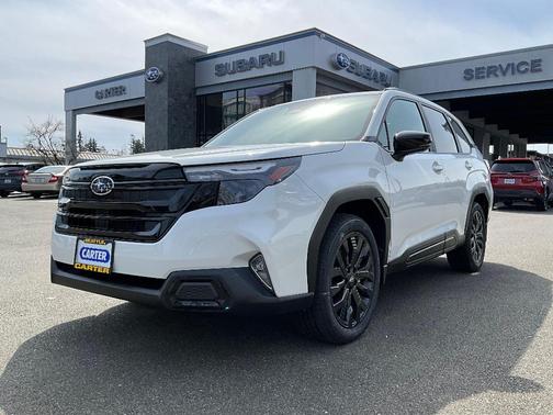 Crystal White Pearl 2026 Subaru Forester Sport
