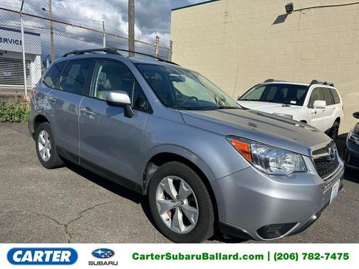 Ice Silver Metallic 2015 Subaru Forester 2.5i Premium