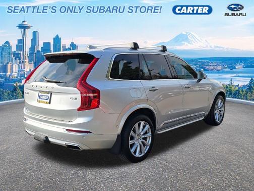 Bright Silver Metallic 2018 Volvo XC90 T6 Inscription