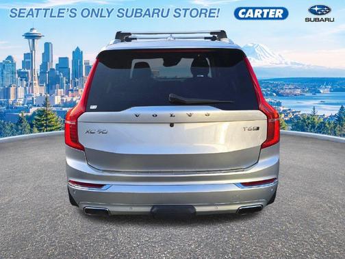 Bright Silver Metallic 2018 Volvo XC90 T6 Inscription