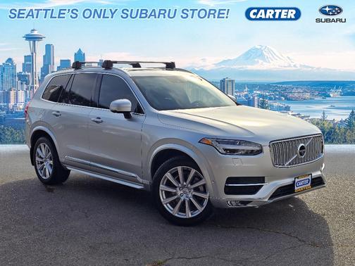 Bright Silver Metallic 2018 Volvo XC90 T6 Inscription