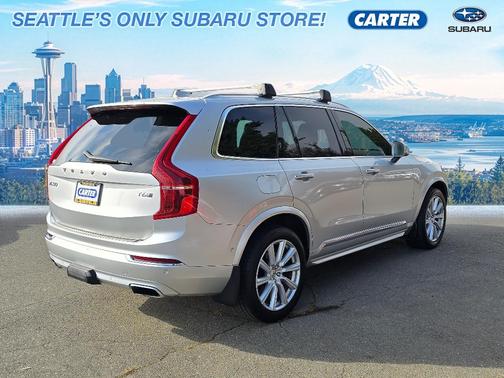 Bright Silver Metallic 2018 Volvo XC90 T6 Inscription