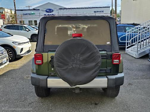 Jeep Green Metallic 2008 Jeep Wrangler Sahara