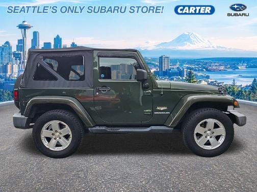 Jeep Green Metallic 2008 Jeep Wrangler Sahara
