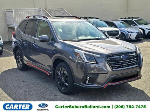 Magnetite Gray Metallic 2023 Subaru Forester Sport