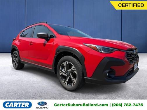 Pure Red 2024 Subaru Crosstrek Premium