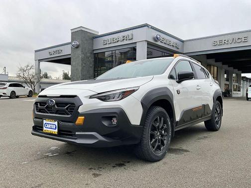 Crystal White Pearl 2026 Subaru Crosstrek Wilderness
