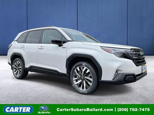 Crystal White Pearl 2026 Subaru Forester Touring