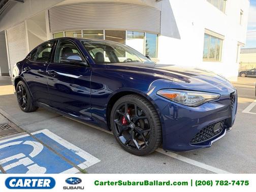 Montecarlo Blue Metallic 2020 Alfa Romeo Giulia Base
